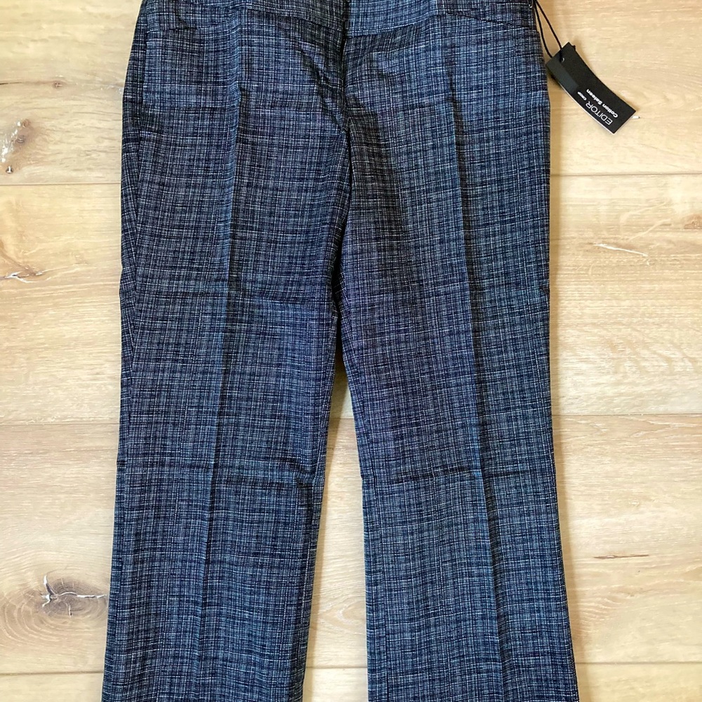 NWT Express Design Studio Editor Crop Pants Size 00